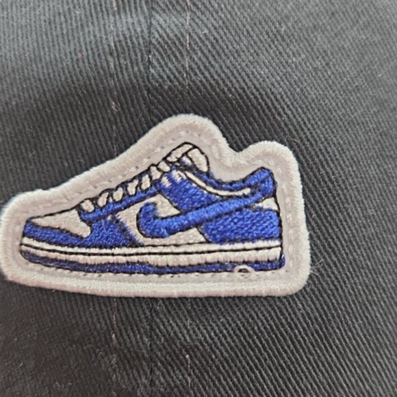 NWT- Nike Unisex Club Unstructured Dunk Patch Cap M/L BLACK FN4404-010 - Picture 5 of 5